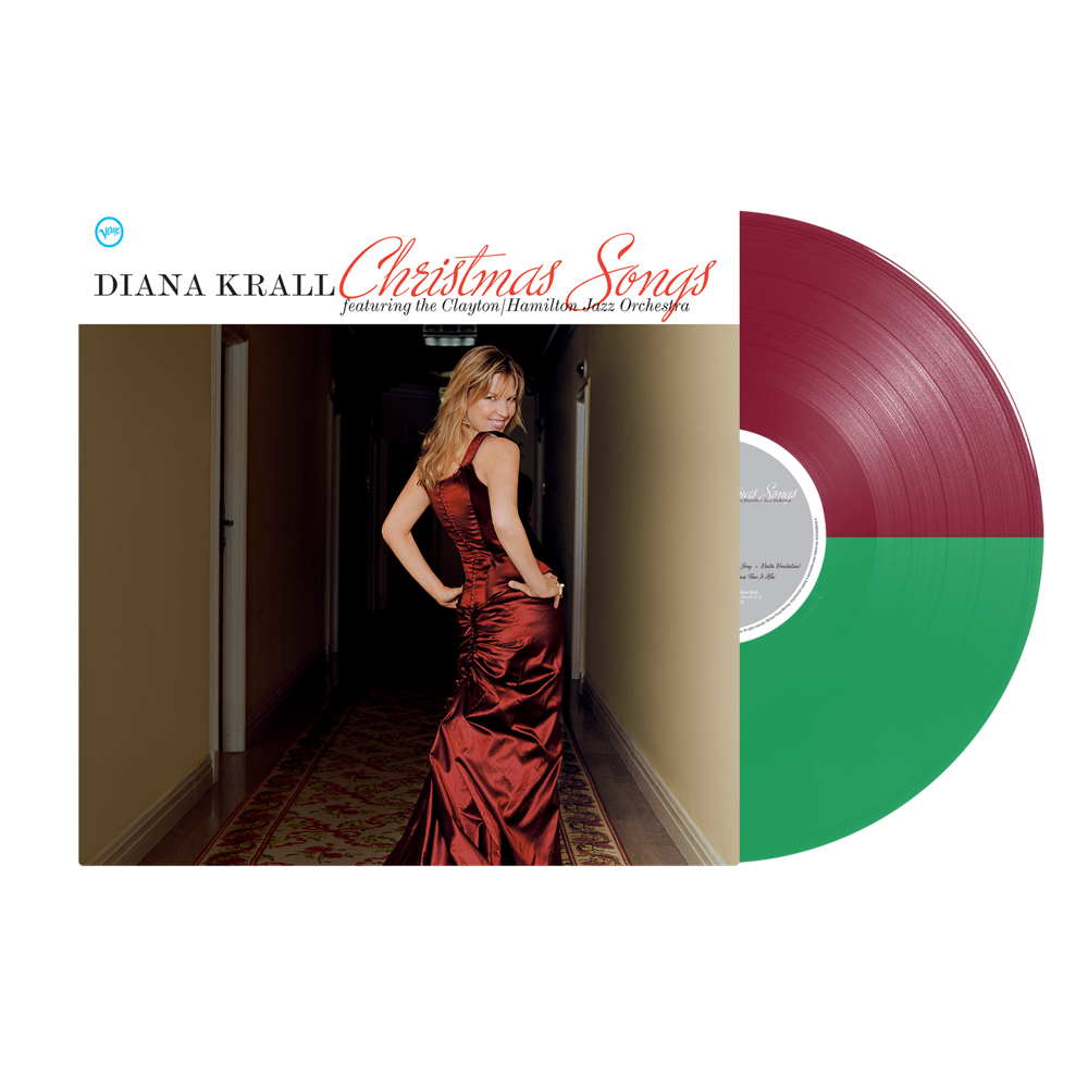 Diana Krall - Diana Krall - Christmas Songs (Red and Green Split Colour Vinyl LP) - Everything Jazz Store Diana Krall - Diana Krall - Christmas Songs (Red and Green Split Colour Vinyl LP) - Everything Jazz Store
