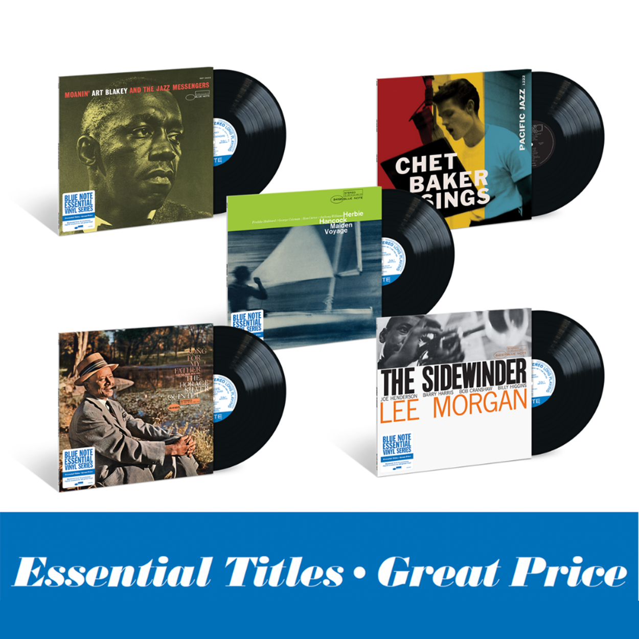 Art Blakey, Chet Baker, Horace Silver, Herbie Hancock & Lee Morgan