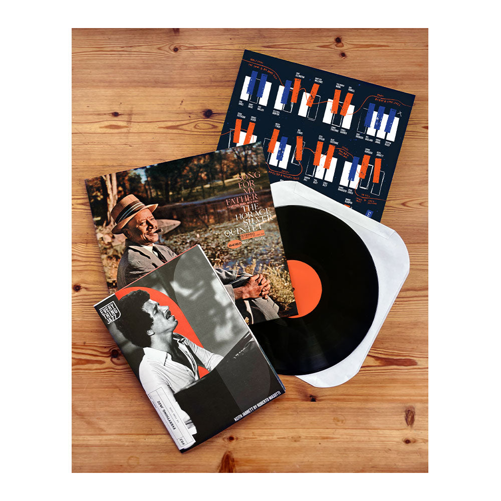 Horace Silver Song For My Father LP + Posterzine 02 Piano + History Of Jazz Piano Print Bundle