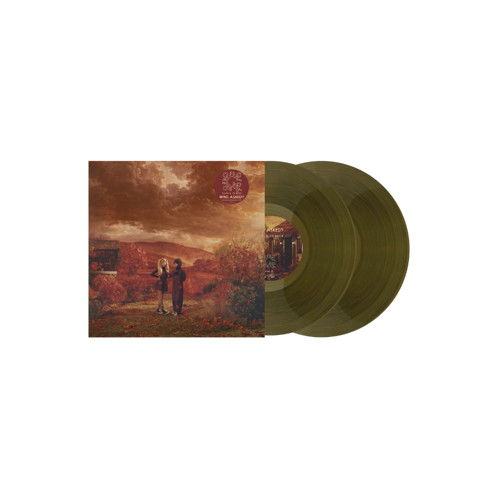 DOMi & JD BECK / WHO ASKED? - Transparent Olive Green 2LP