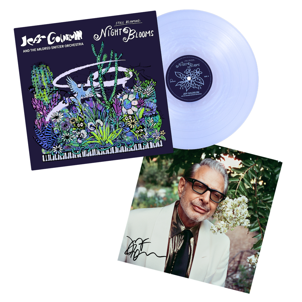 Jeff Goldblum & The Mildred Snitzer Orchestra: Night Blooms 1LP Colour + Signed art card