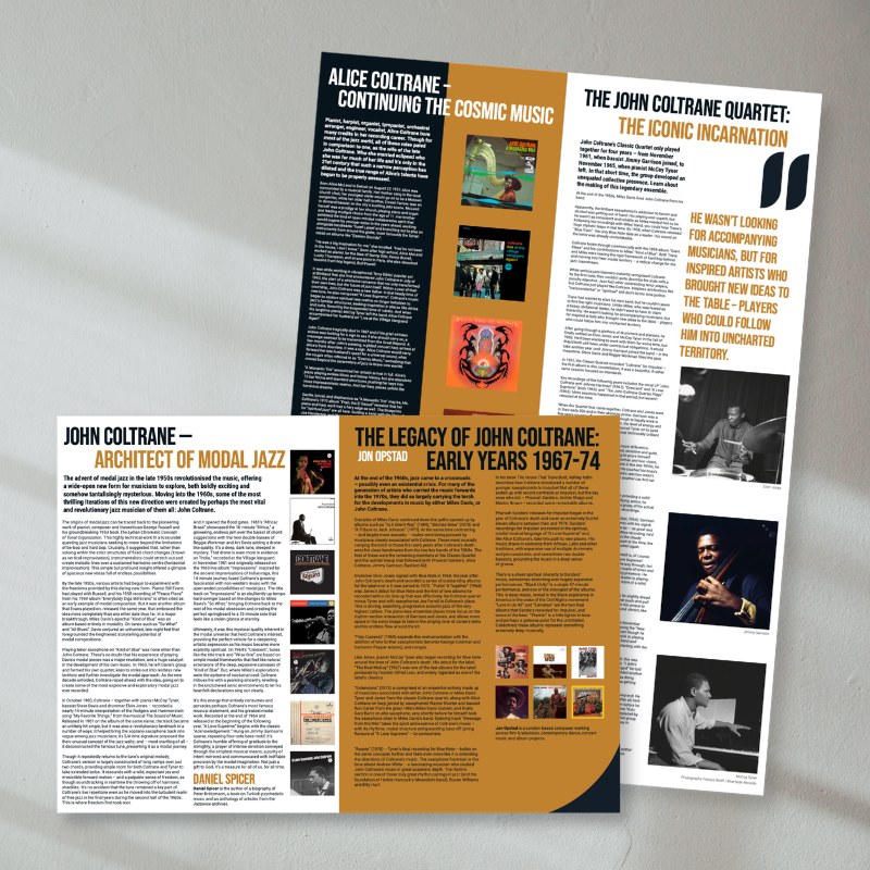 John Coltrane Posterzine