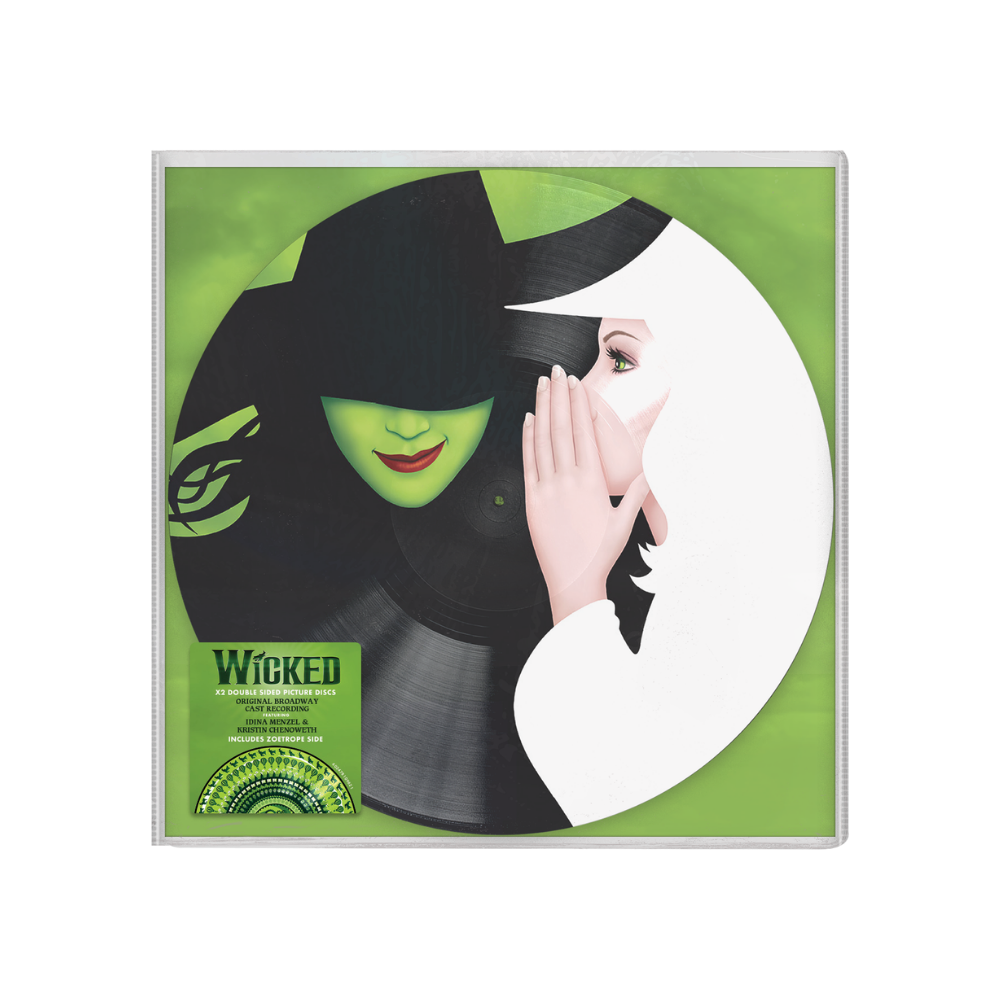 Various Artists: Wicked (Original Broadway Cast Recording) 2LP - Exclusive Picture Disc Zoetrope - Front Cover Pack Shot