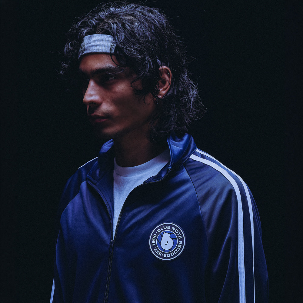 Blue Note Track Suit Jacket Lifestyle shot side