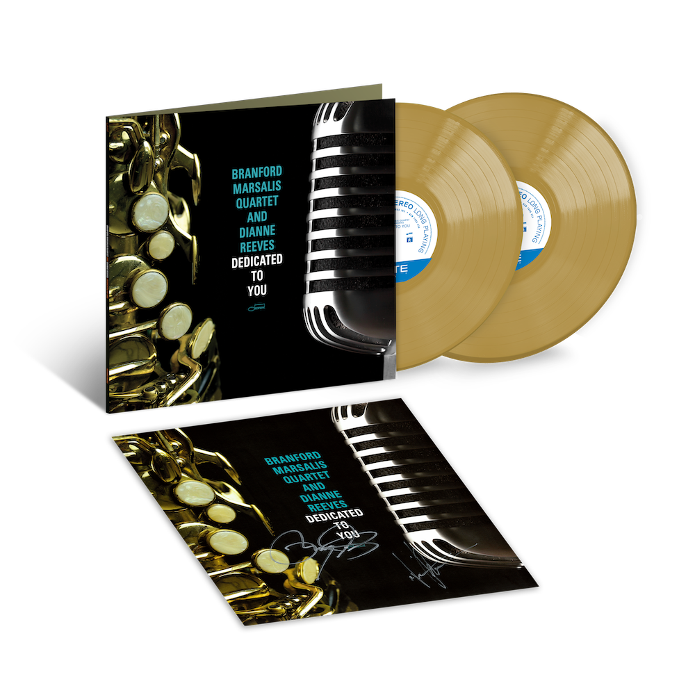 Branford Marsalis Quartet & Dianne Reeves: Dedicated To You 2LP Limited Edition Colour + Signed Art card