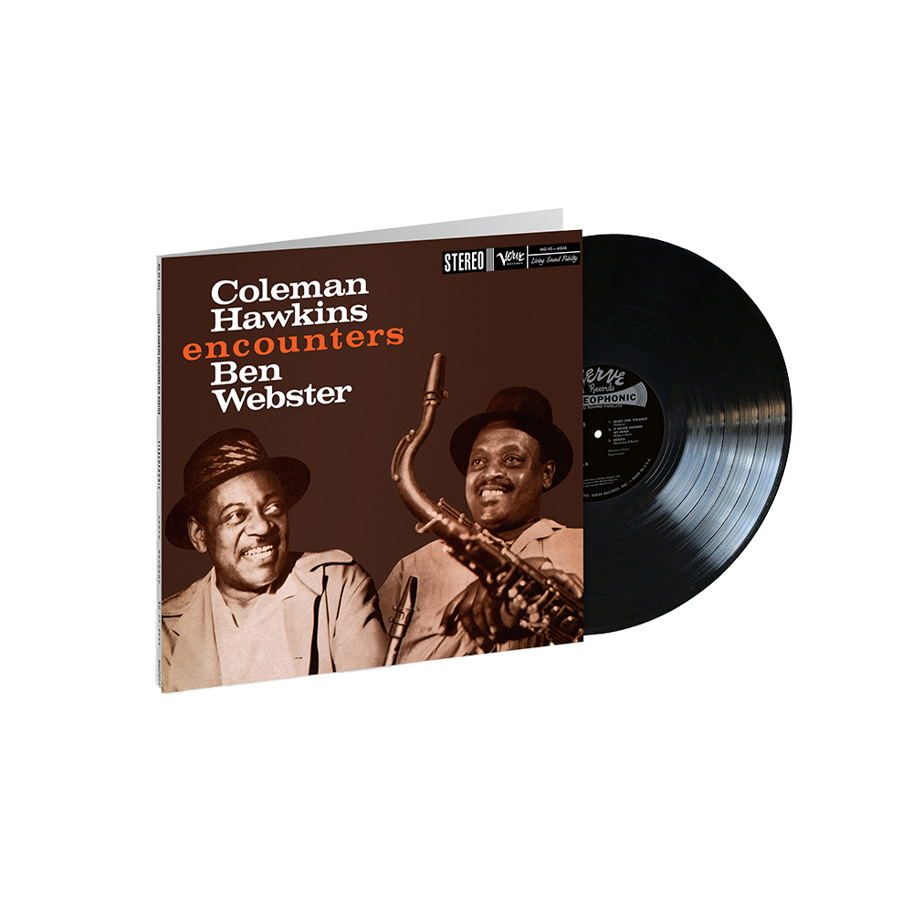 Coleman Hawkins and Ben Webster: Colemen Hawkins Encounters Ben Webster (Acoustic Sounds) LP - Pack Shot