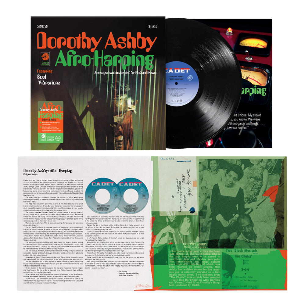 Dorothy Ashby: Afro-Harping (Deluxe) 2LP