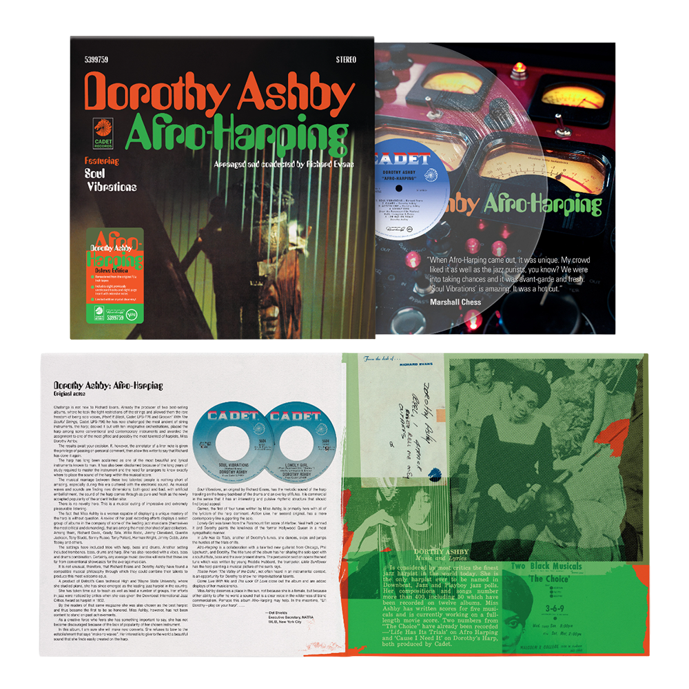 Dorothy Ashby: Afro-Harping (Deluxe) Clear 2LP