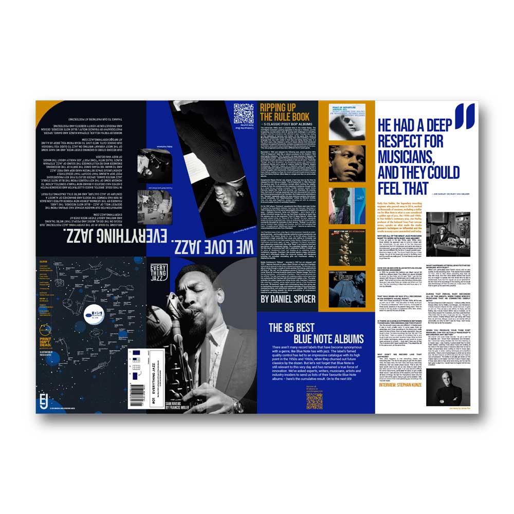 Everything Jazz Posterzine 01 unfolded