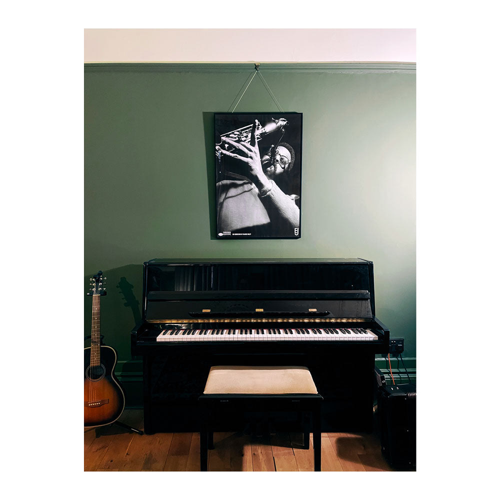 Everything Jazz Posterine 01 Thelonious Monk poster framed
