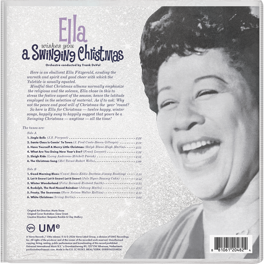 Ella Fitzgerald: Ella Wishes You A Swinging Christmas (Winter Wonderland Edition) LP