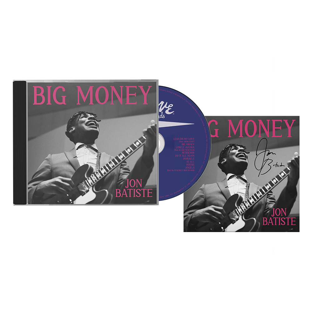 Jon Batiste: Big Money Hot Pink CD + Signed Print