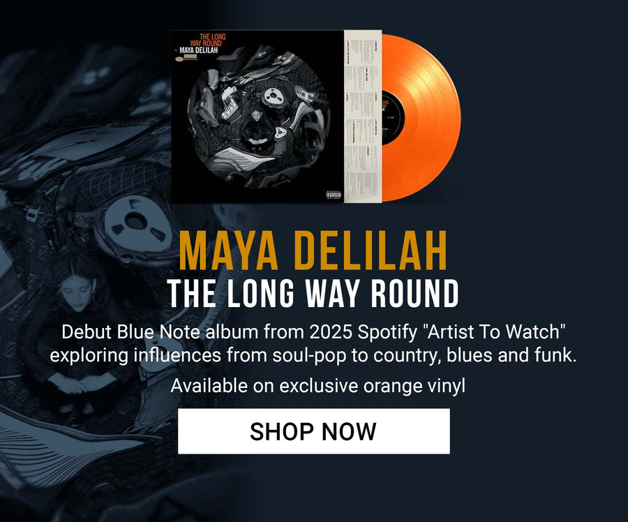 Maya Delilah: The Long Way Round 1LP Orange Vinyl