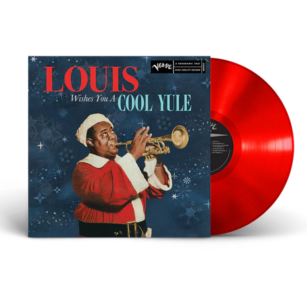 Louis Armstrong: Louis Wishes You a Cool Yule (Red Vinyl) - Pack Shot