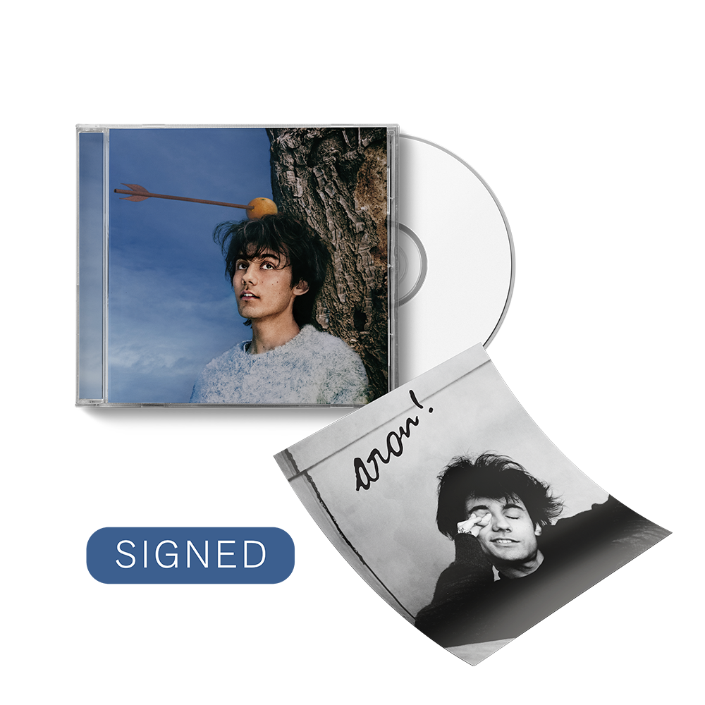 aron!: Too Close For Running CD + signed art card