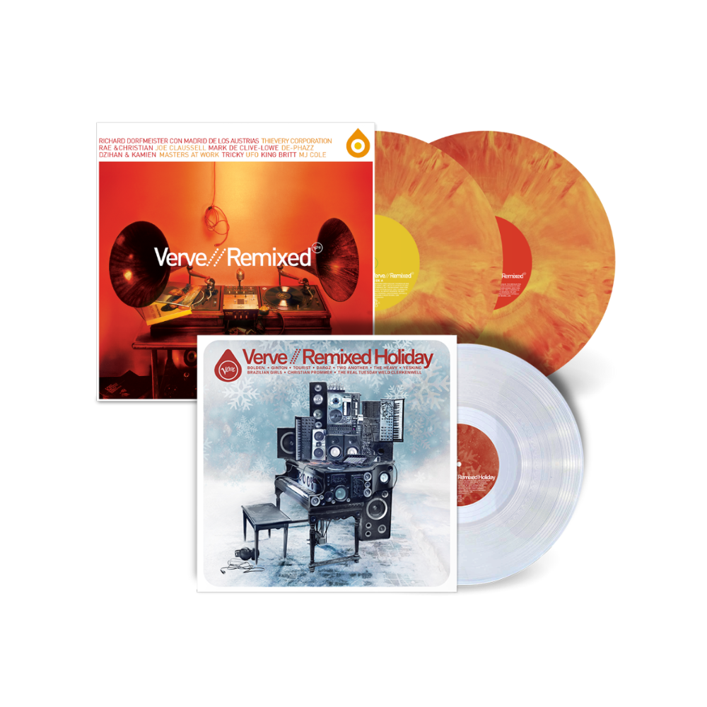 Various Artists: Verve Remixed and Verve Remixed Holiday LP Bundle 