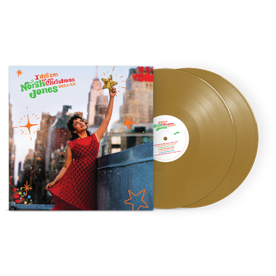 Norah Jones -  I Dream Of Christmas - Deluxe Gold 2LP Pack Shot