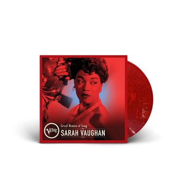 Sarah Vaughan: Great Women Of Song: Sarah Vaughan - 1LP Ruby + Black Marble Effect